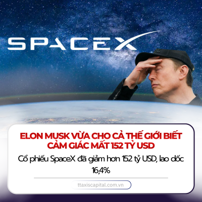 Cổ phiếu SpaceX giảm