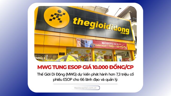 Thế giới di động tung ESOP